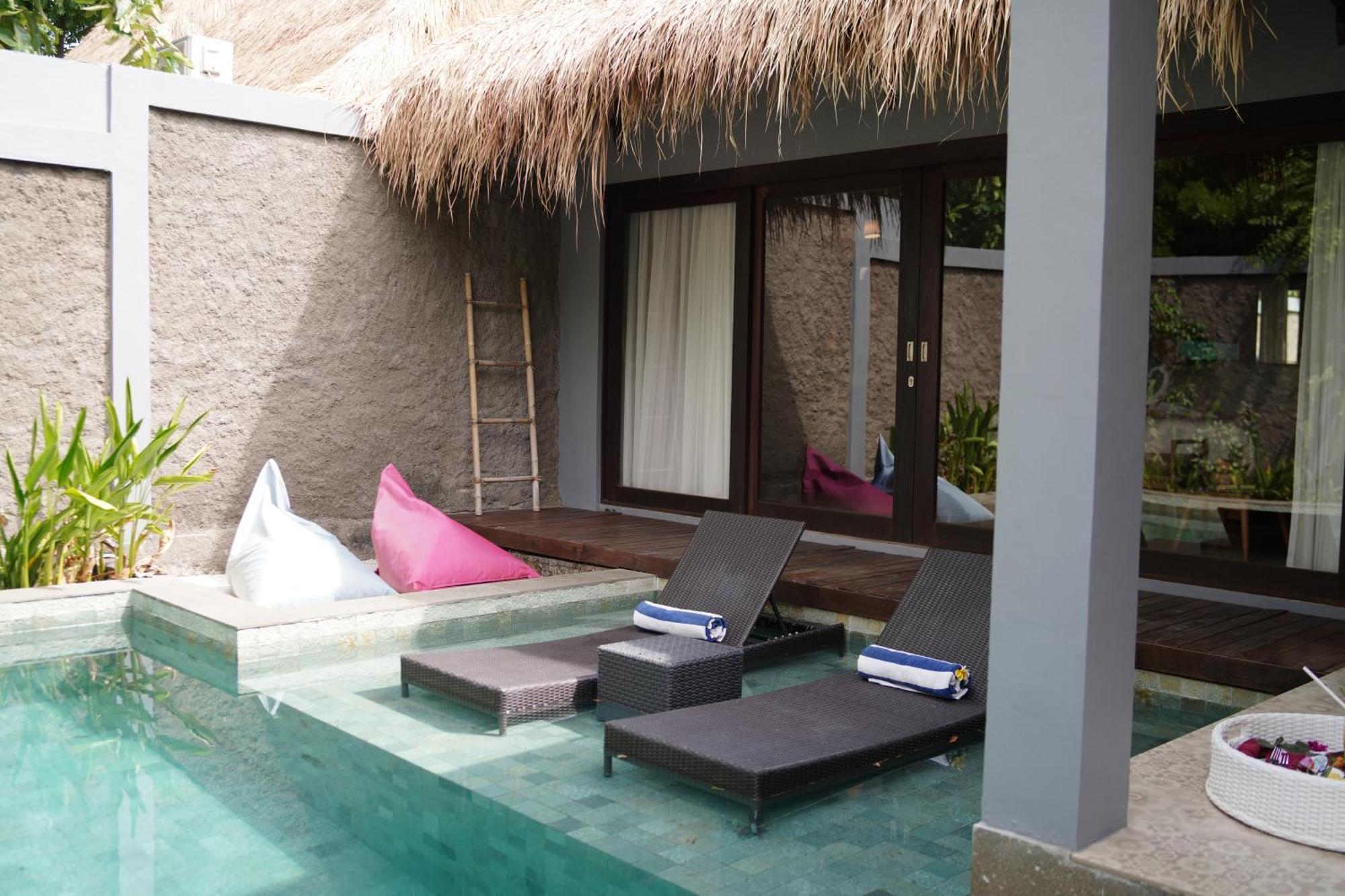 A Villa Gili Air Exterior foto