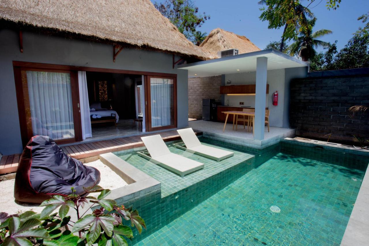 A Villa Gili Air Exterior foto